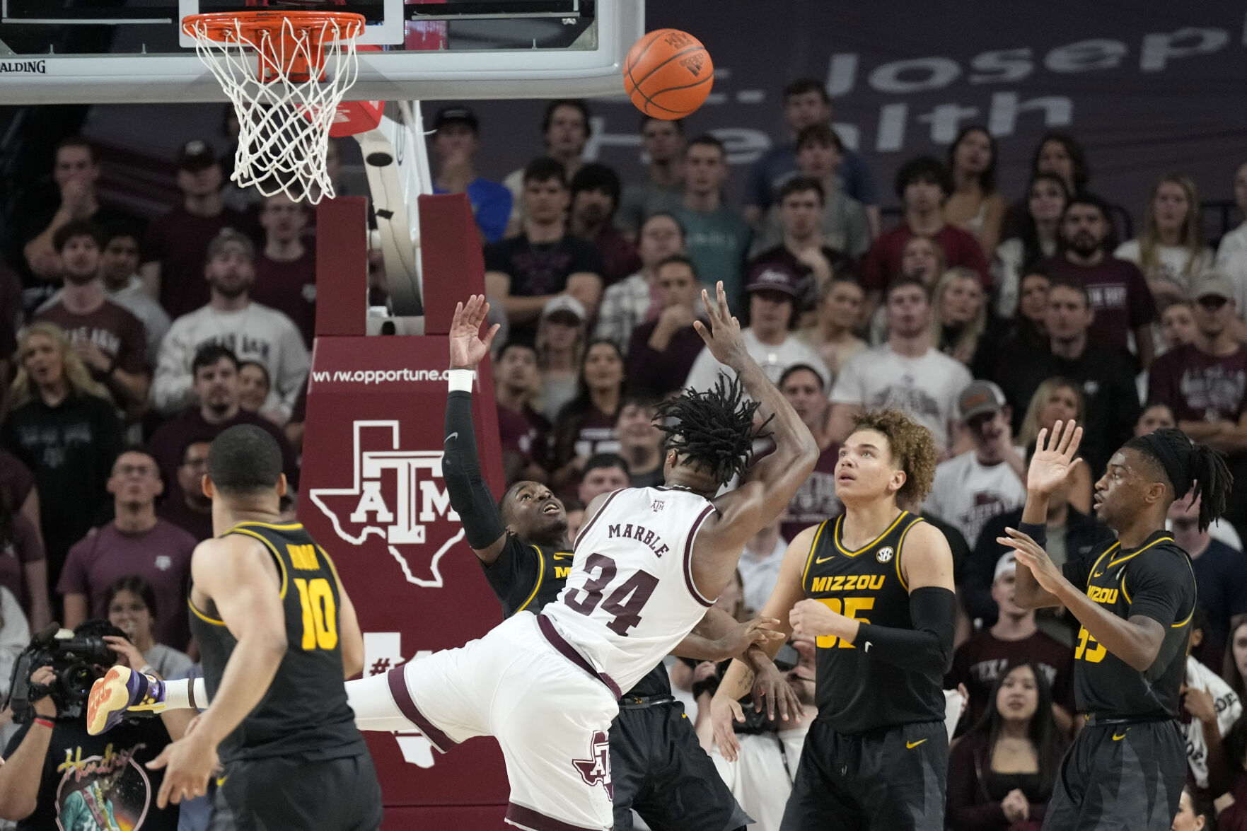 Texas Am Missouri Basketball